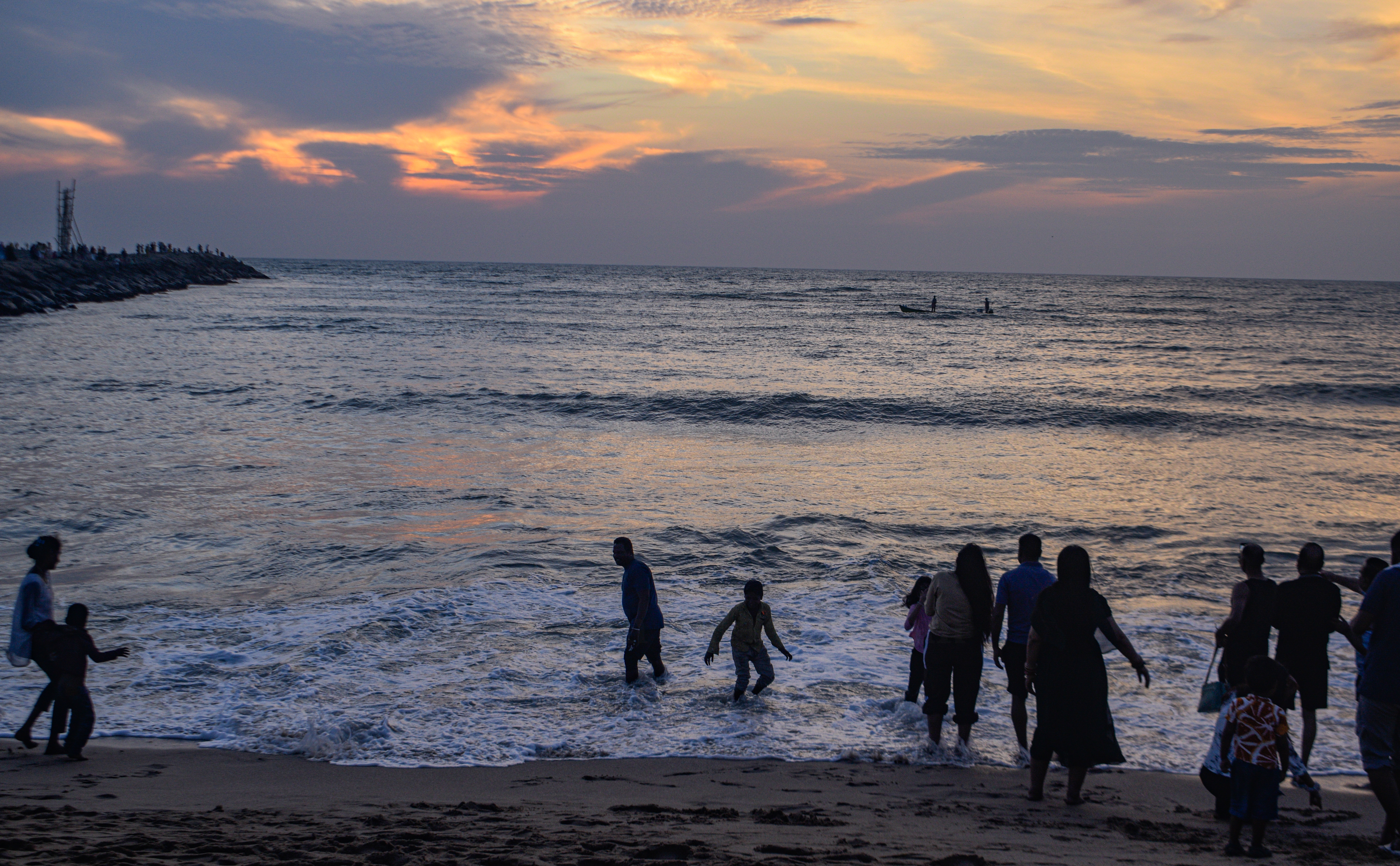 Sunrise Moments at Kanyakumari Shore
