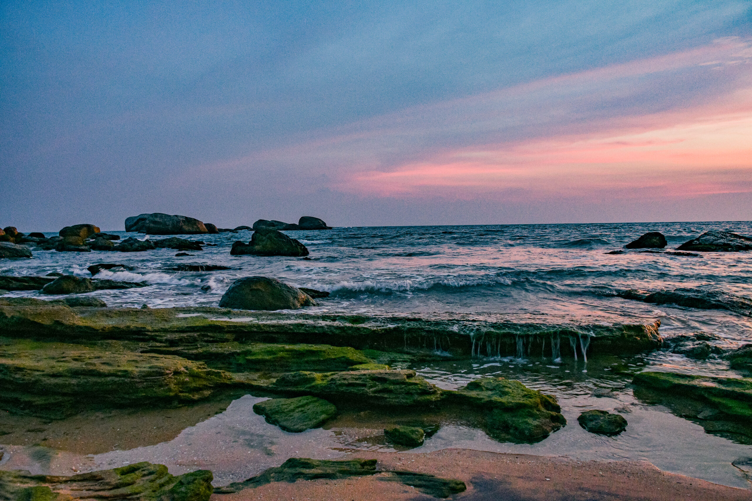 Kanyakumari Evening Seascape – A Peaceful Nature Masterpiece