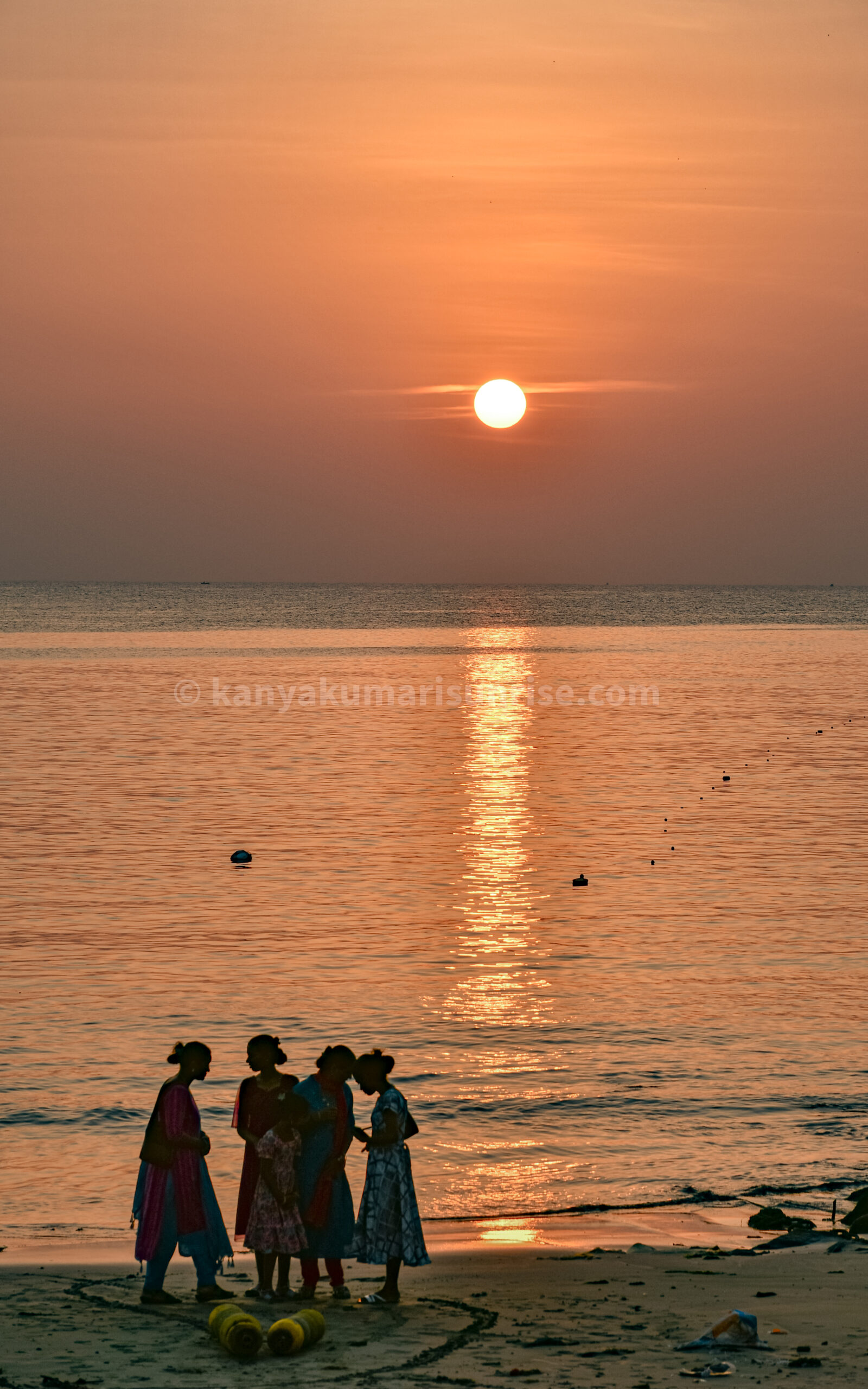 Kanyakumari Sunrise Golden Reflection – HD Photo Download - Image 5